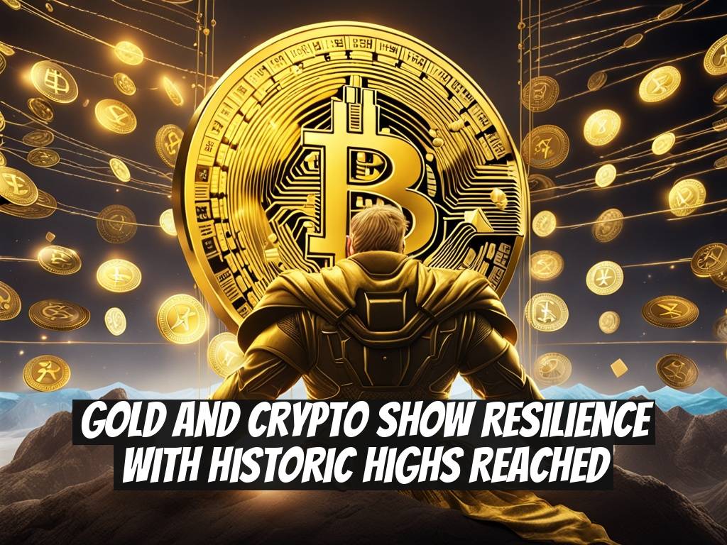 Gold and Crypto Show Resilience with Historic Highs Reached