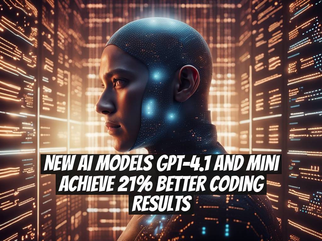 New AI Models GPT-4.1 and Mini Achieve 21% Better Coding Results