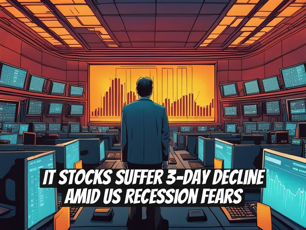 IT Stocks Suffer 3-Day Decline Amid US Recession Fears
