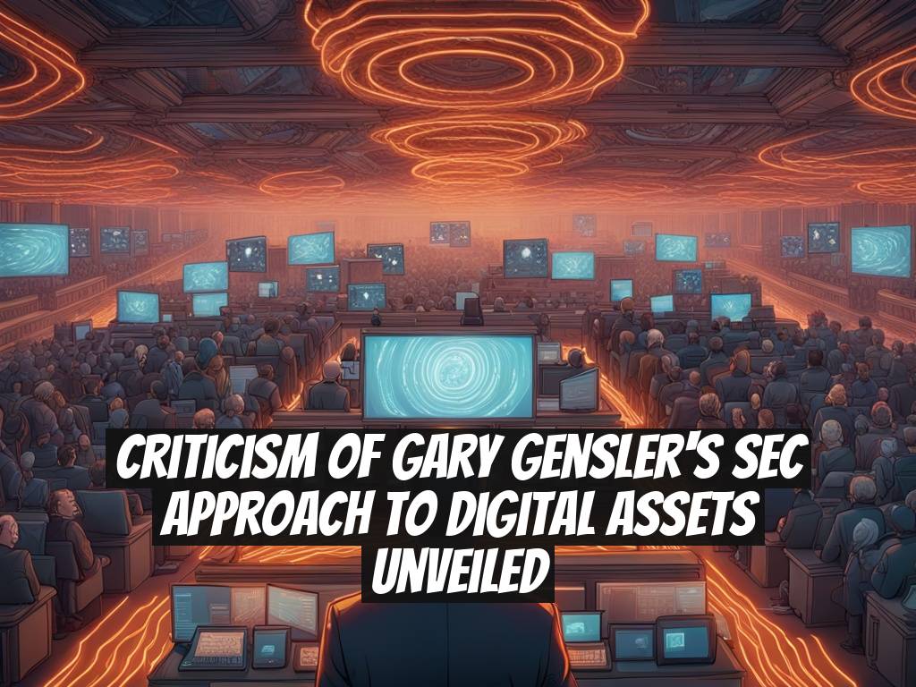 Criticism of Gary Gensler's SEC Approach to Digital Assets Unveiled