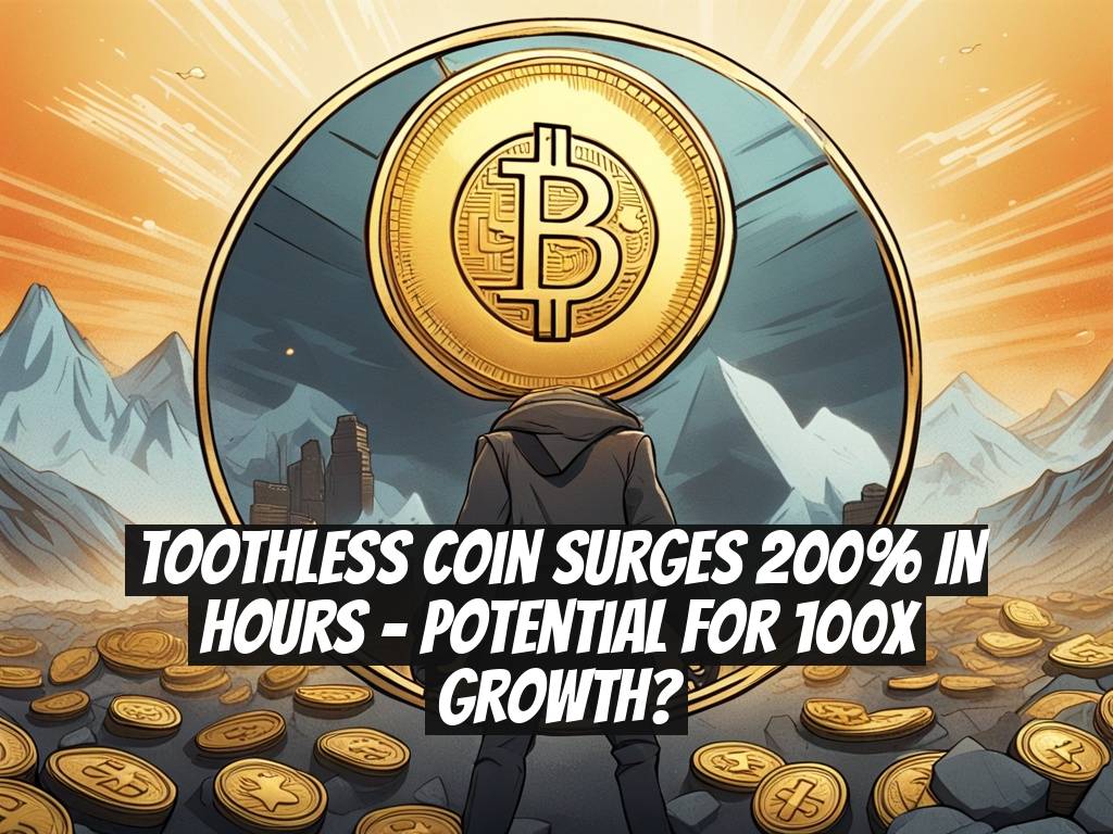 Toothless Coin Surges 200% in Hours - Potential for 100x Growth?