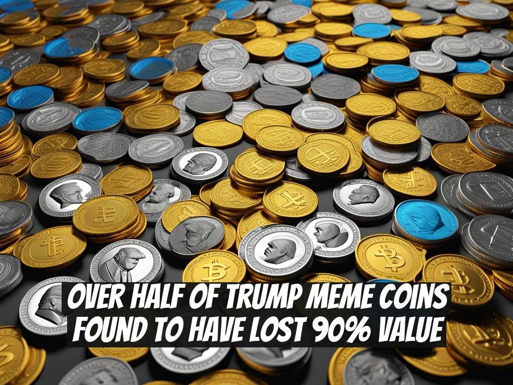 Over Half of Trump Meme Coins Found to Have Lost 90% Value