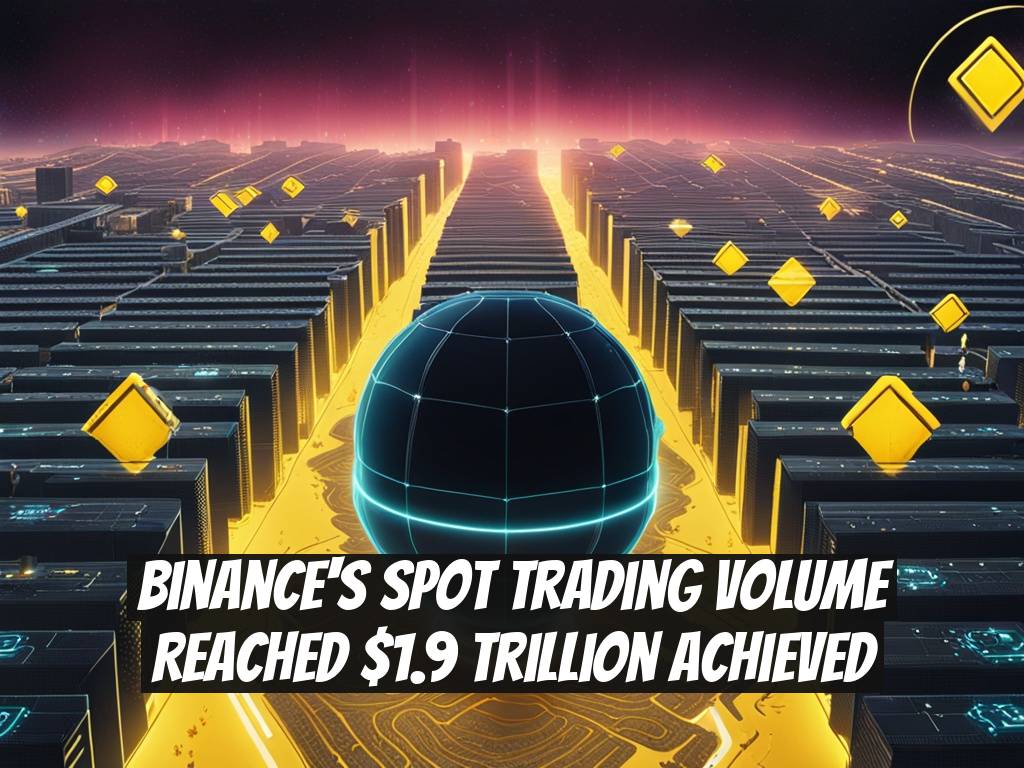 Binance's Spot Trading Volume Reached $1.9 Trillion Achieved