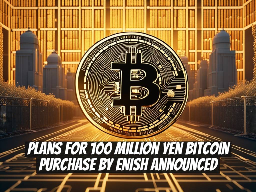 Plans for 100 Million Yen Bitcoin Purchase by Enish Announced