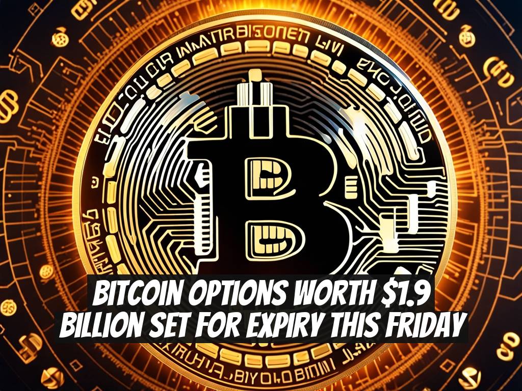 Bitcoin Options Worth $1.9 Billion Set for Expiry This Friday
