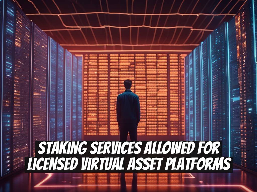 Staking Services Allowed for Licensed Virtual Asset Platforms
