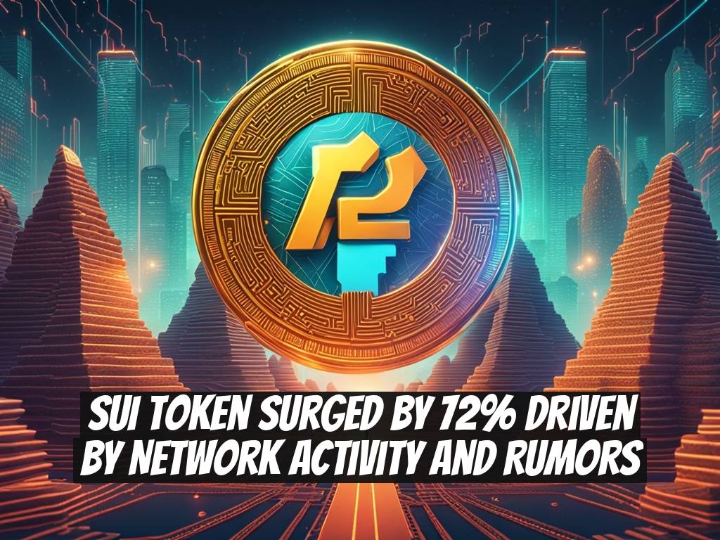 SUI Token Surged by 72% Driven by Network Activity and Rumors