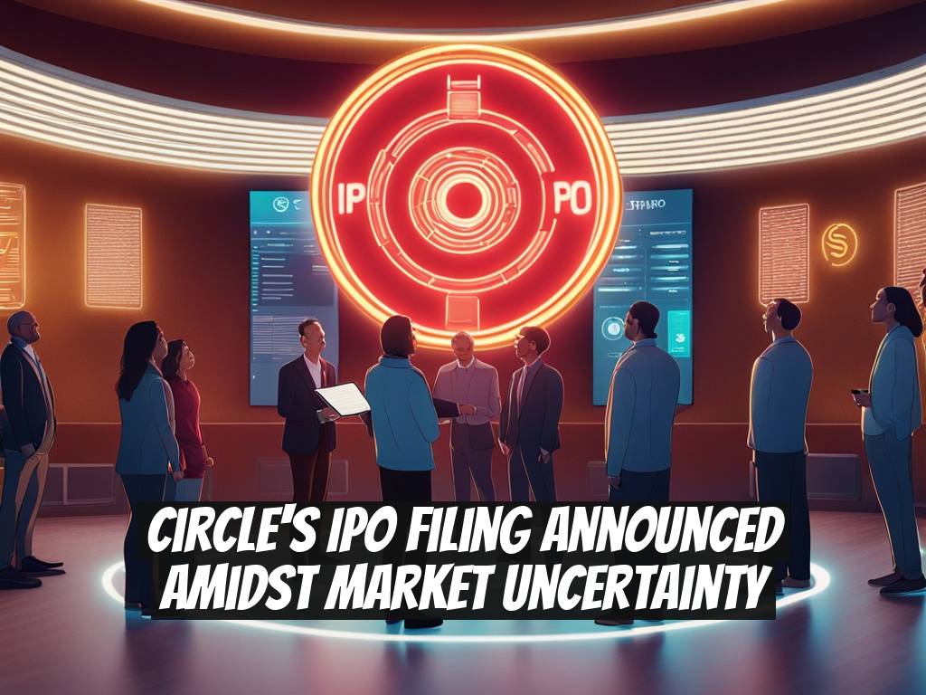 Circle's IPO Filing Announced Amidst Market Uncertainty