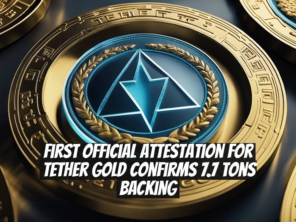 First Official Attestation for Tether Gold Confirms 7.7 Tons Backing