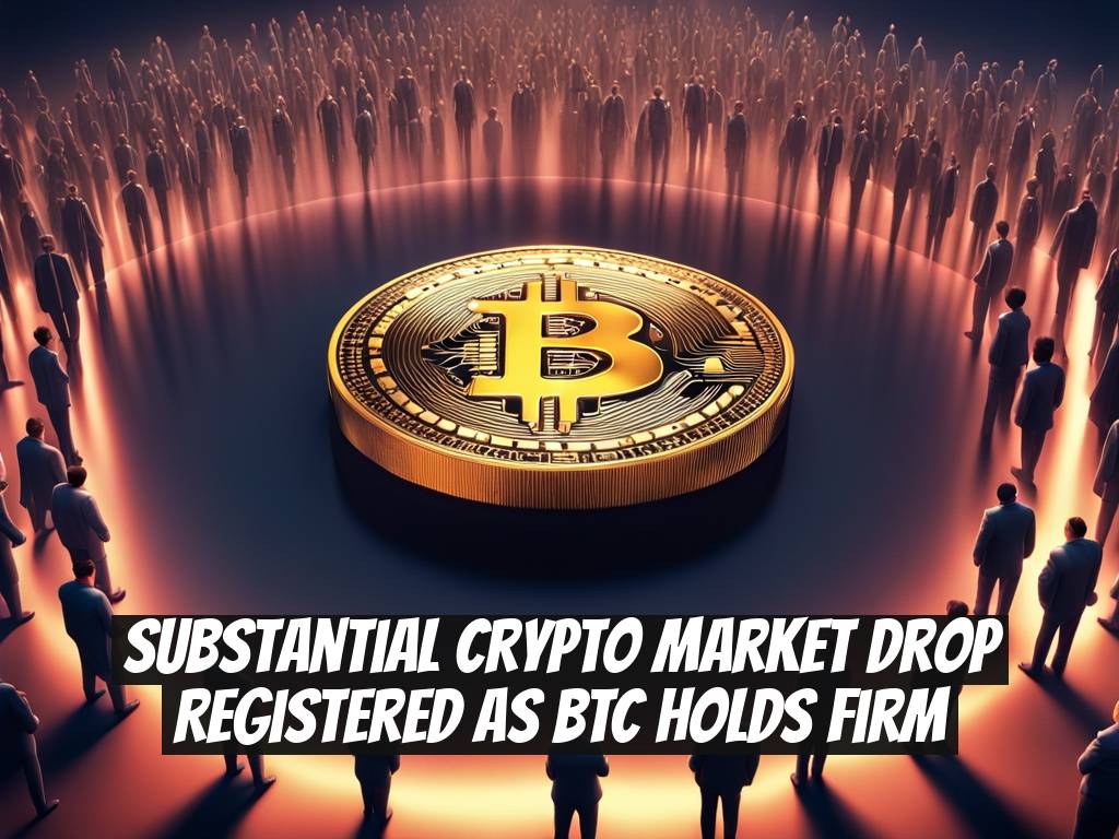 Substantial Crypto Market Drop Registered as BTC Holds Firm