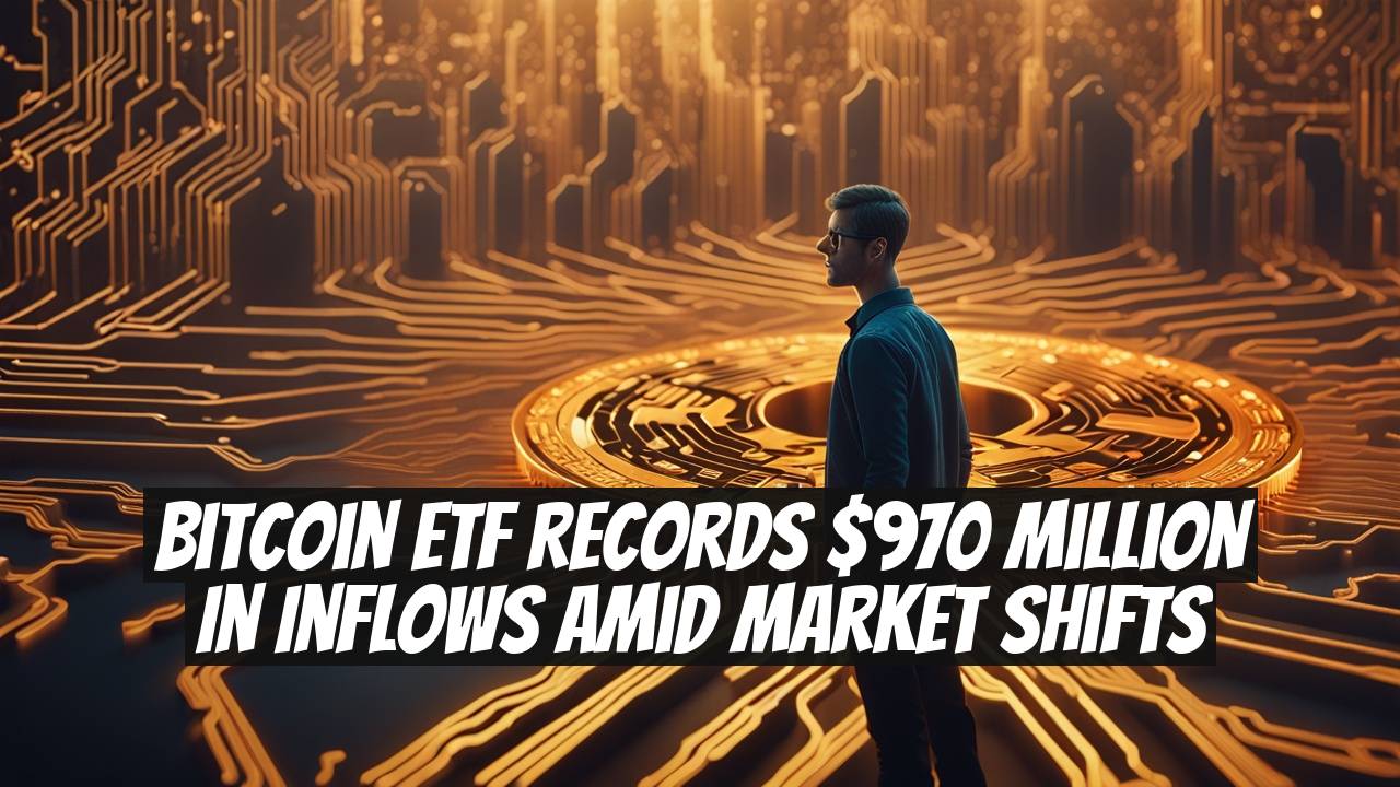 Bitcoin ETF Records $970 Million in Inflows Amid Market Shifts