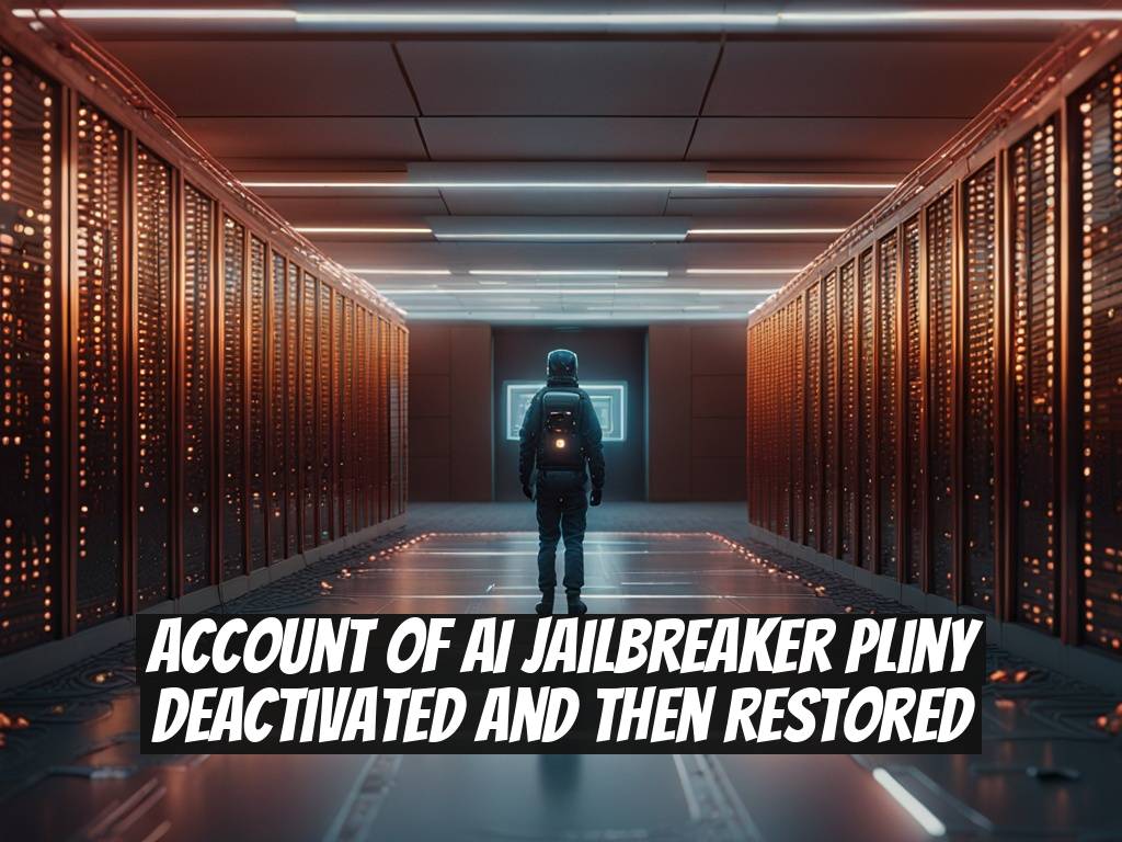 Account of AI Jailbreaker Pliny Deactivated and Then Restored
