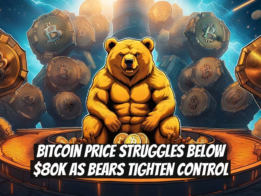 Bitcoin Price Struggles Below $80K as Bears Tighten Control