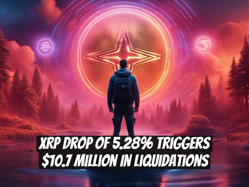 XRP Drop of 5.28% Triggers $10.7 Million in Liquidations