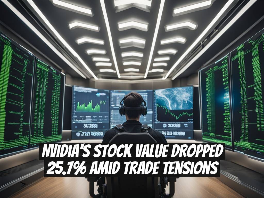 Nvidia's Stock Value Dropped 25.7% Amid Trade Tensions