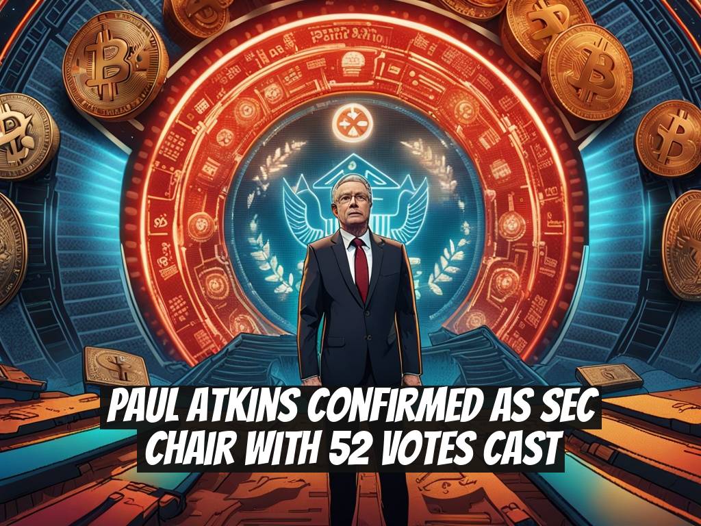 Paul Atkins Confirmed as SEC Chair with 52 Votes Cast