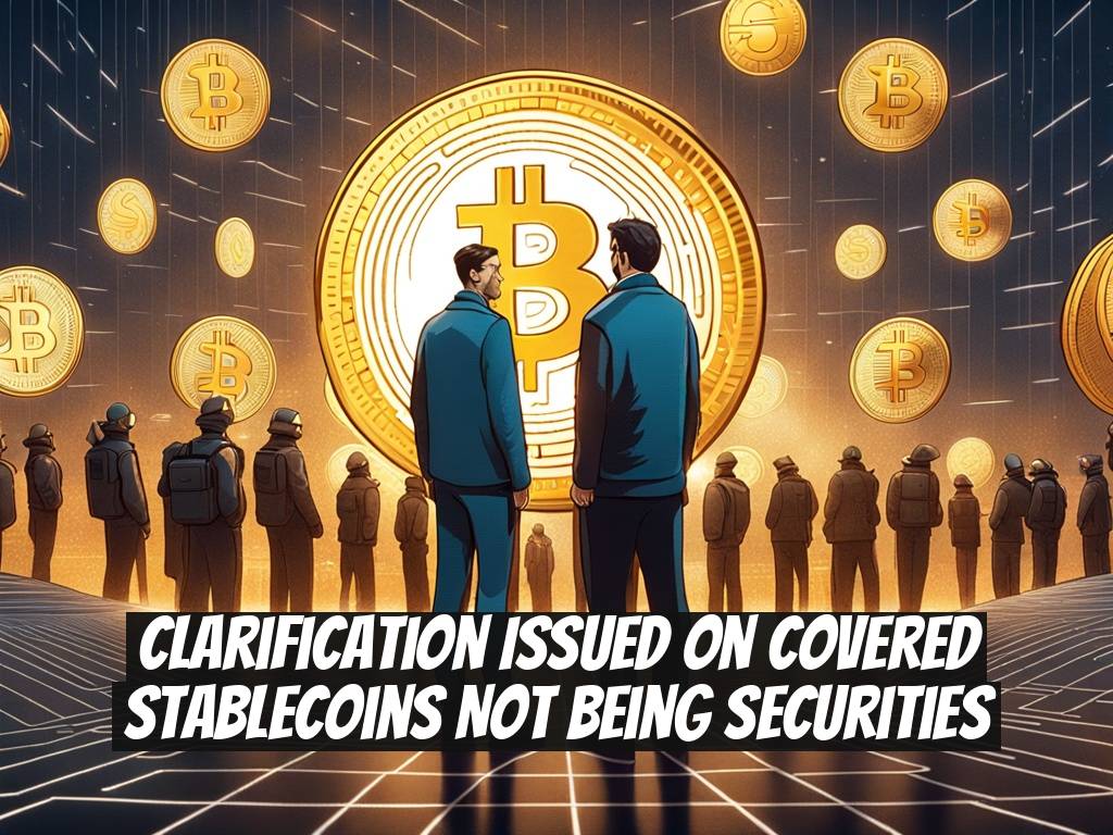Clarification Issued on Covered Stablecoins Not Being Securities