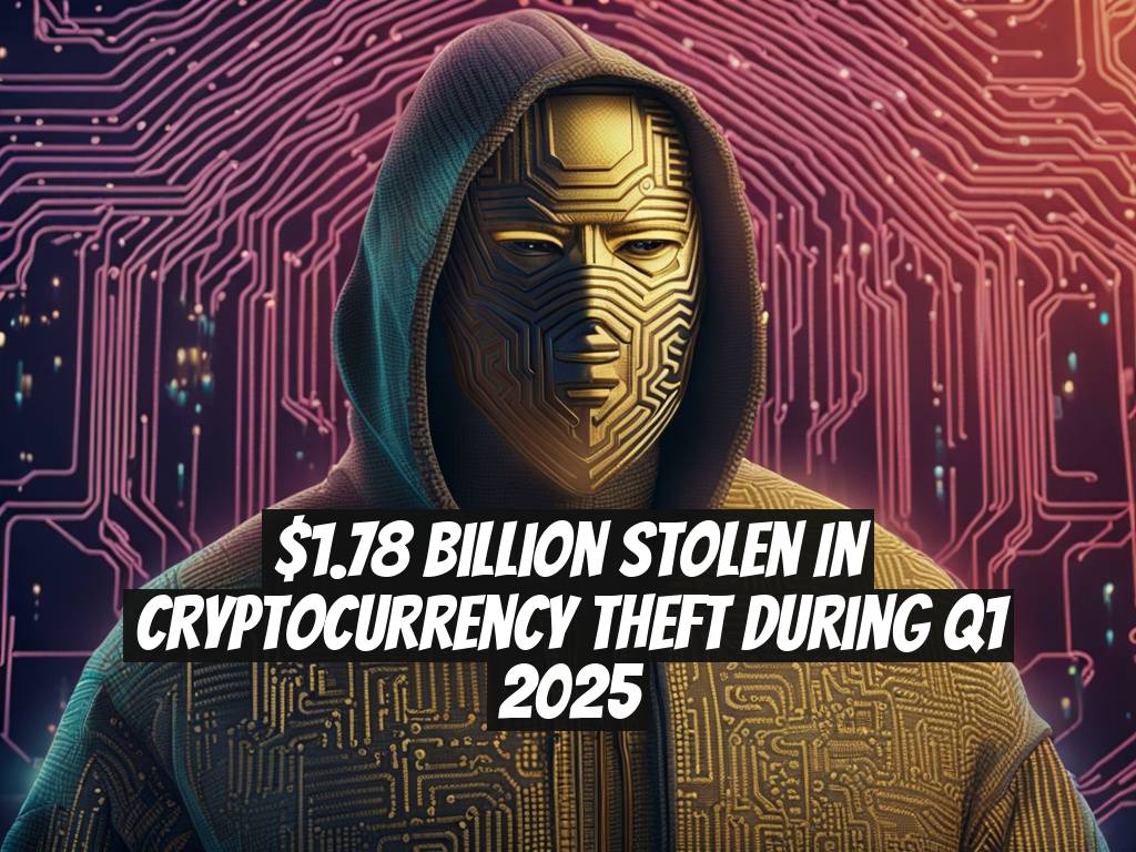 $1.78 Billion Stolen in Cryptocurrency Theft During Q1 2025