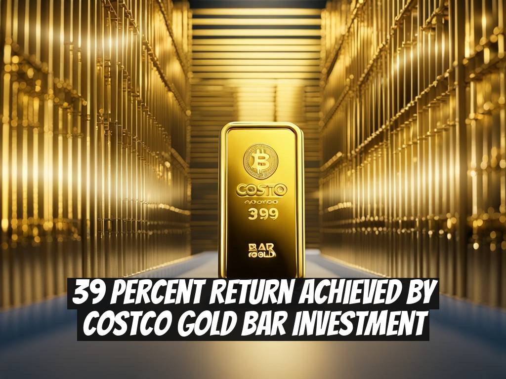 39 Percent Return Achieved by Costco Gold Bar Investment