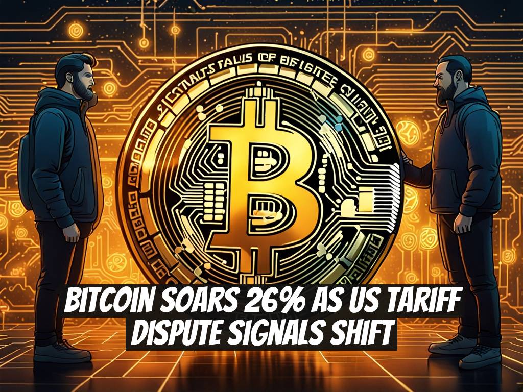 Bitcoin Soars 26% as US Tariff Dispute Signals Shift