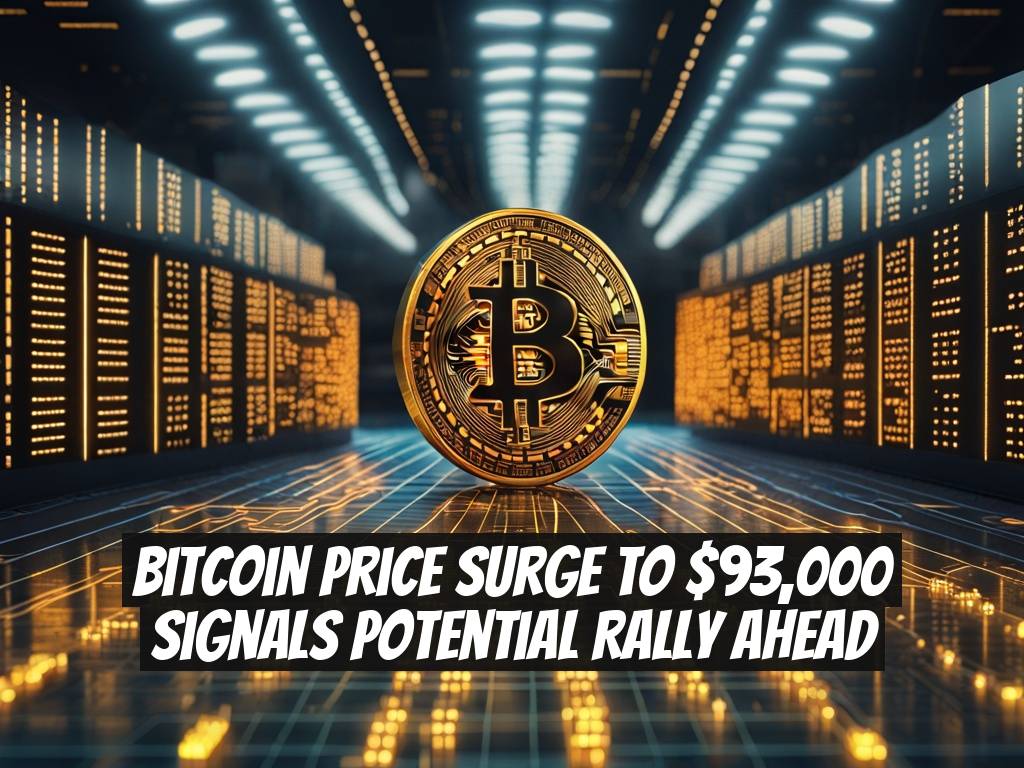 Bitcoin Price Surge to $93,000 Signals Potential Rally Ahead