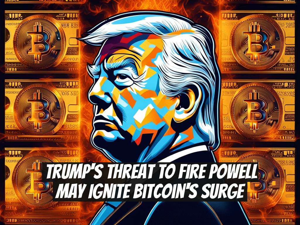 Trump's Threat to Fire Powell May Ignite Bitcoin's Surge