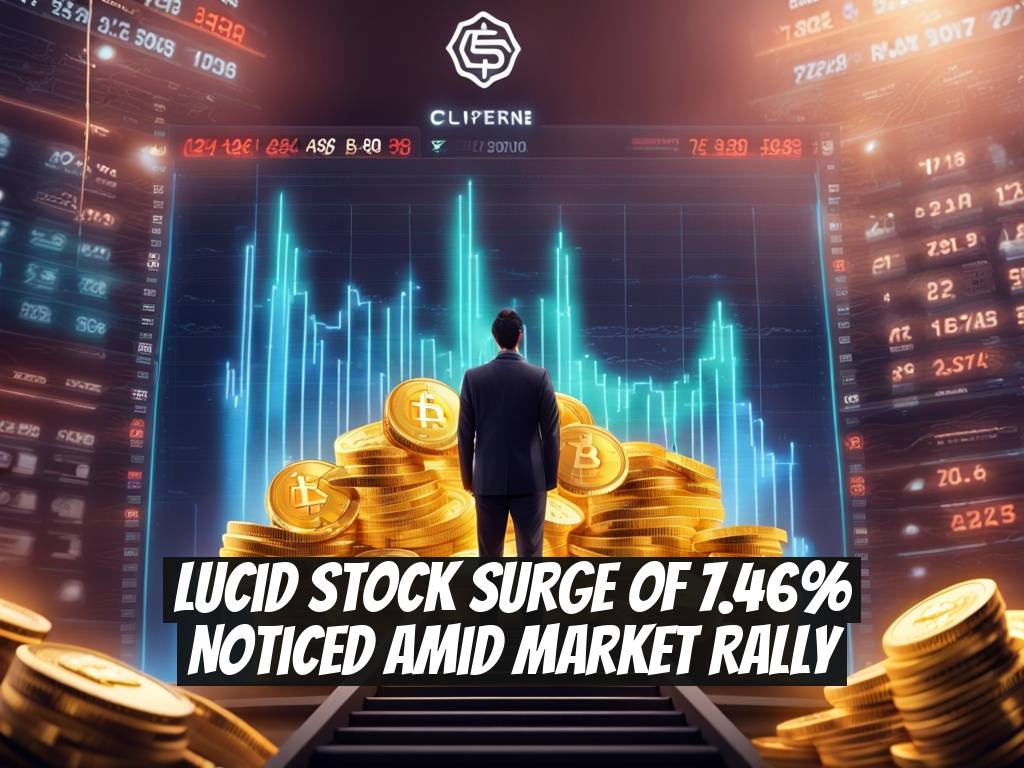Lucid Stock Surge of 7.46% Noticed Amid Market Rally