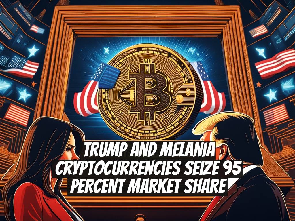 Trump and Melania Cryptocurrencies Seize 95 Percent Market Share