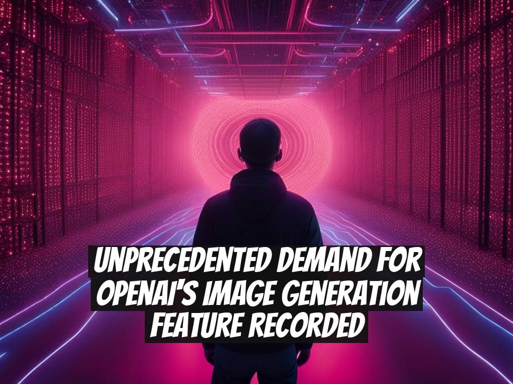 Unprecedented Demand for OpenAI's Image Generation Feature Recorded
