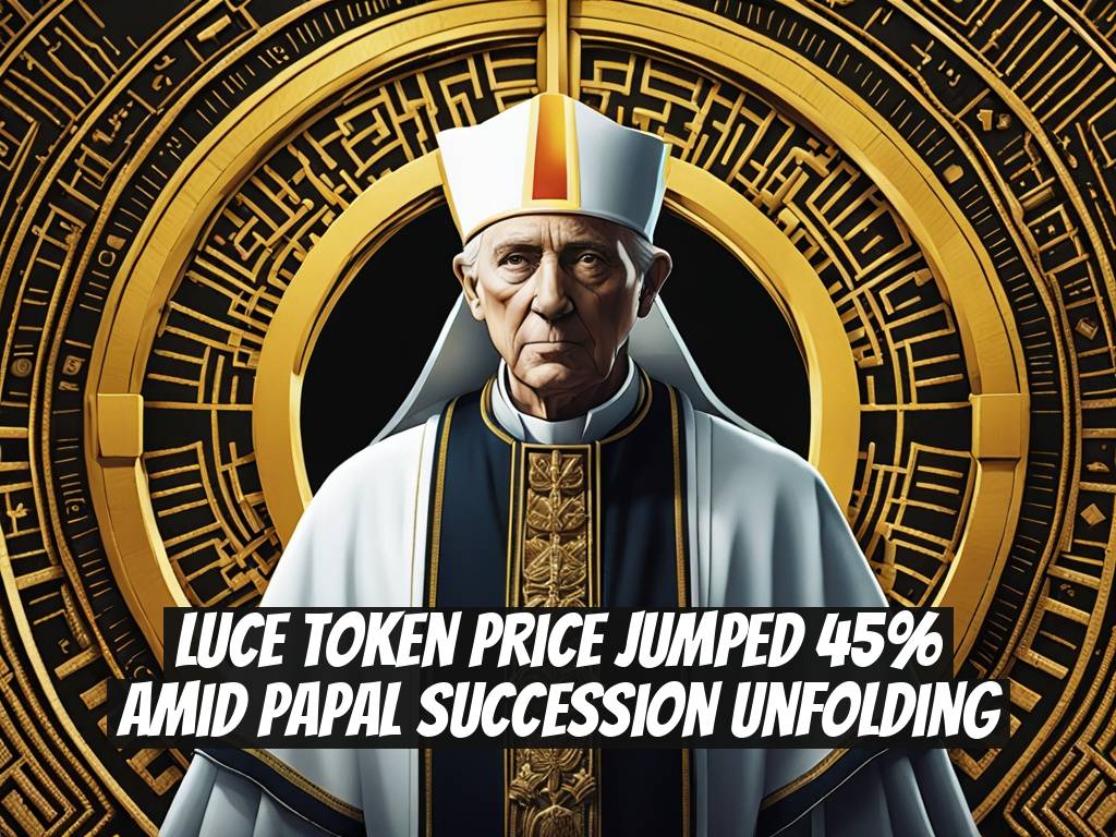 LUCE Token Price Jumped 45% Amid Papal Succession Unfolding