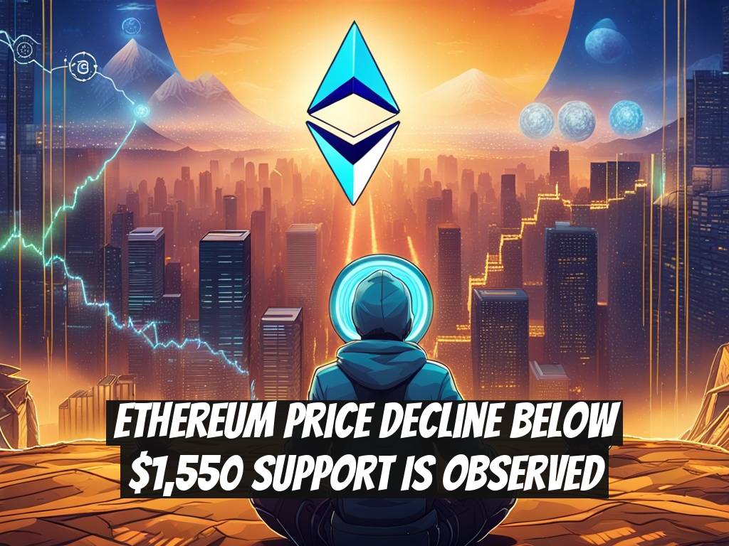 Ethereum Price Decline Below $1,550 Support Is Observed