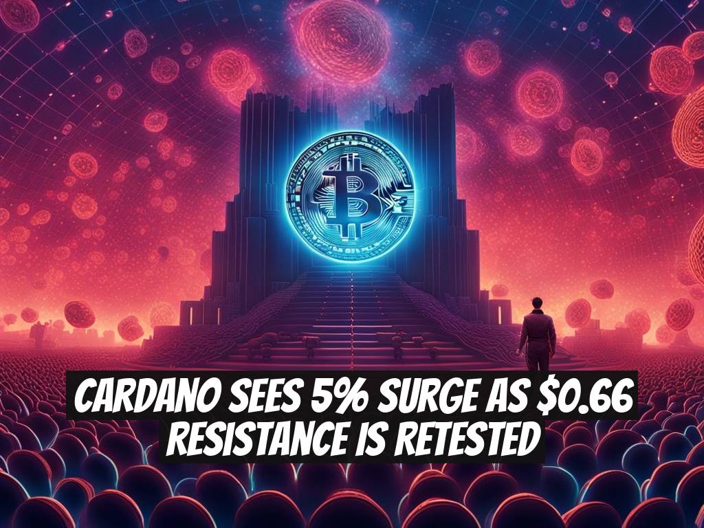 Cardano Sees 5% Surge as $0.66 Resistance Is Retested