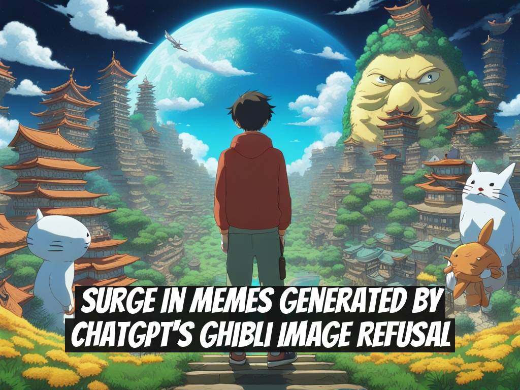 Surge in Memes Generated by ChatGPT's Ghibli Image Refusal