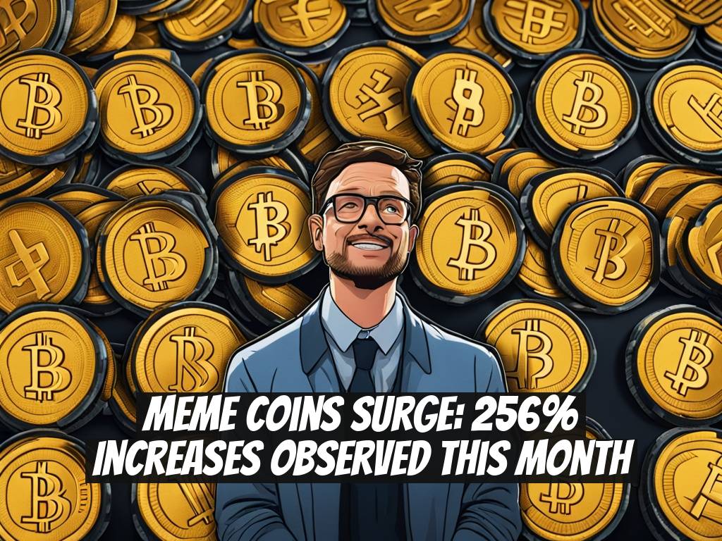 Meme Coins Surge: 256% Increases Observed This Month