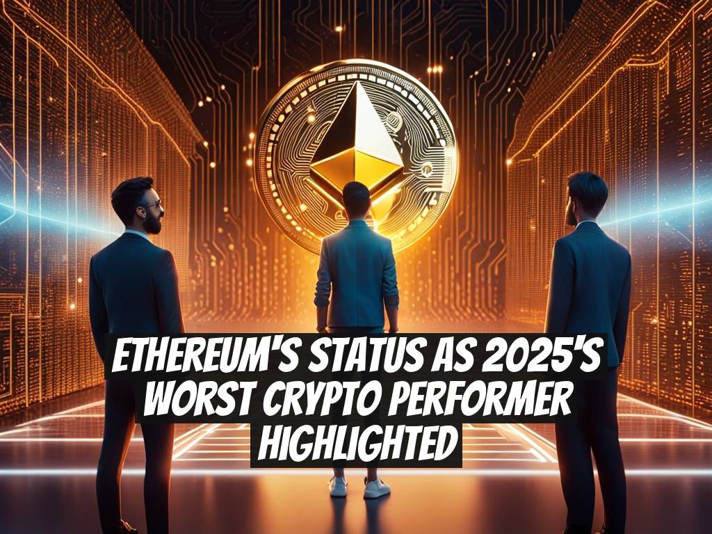 Ethereum's Status as 2025's Worst Crypto Performer Highlighted