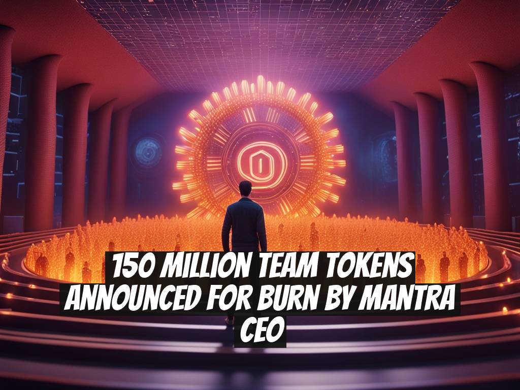 150 Million Team Tokens Announced for Burn by Mantra CEO