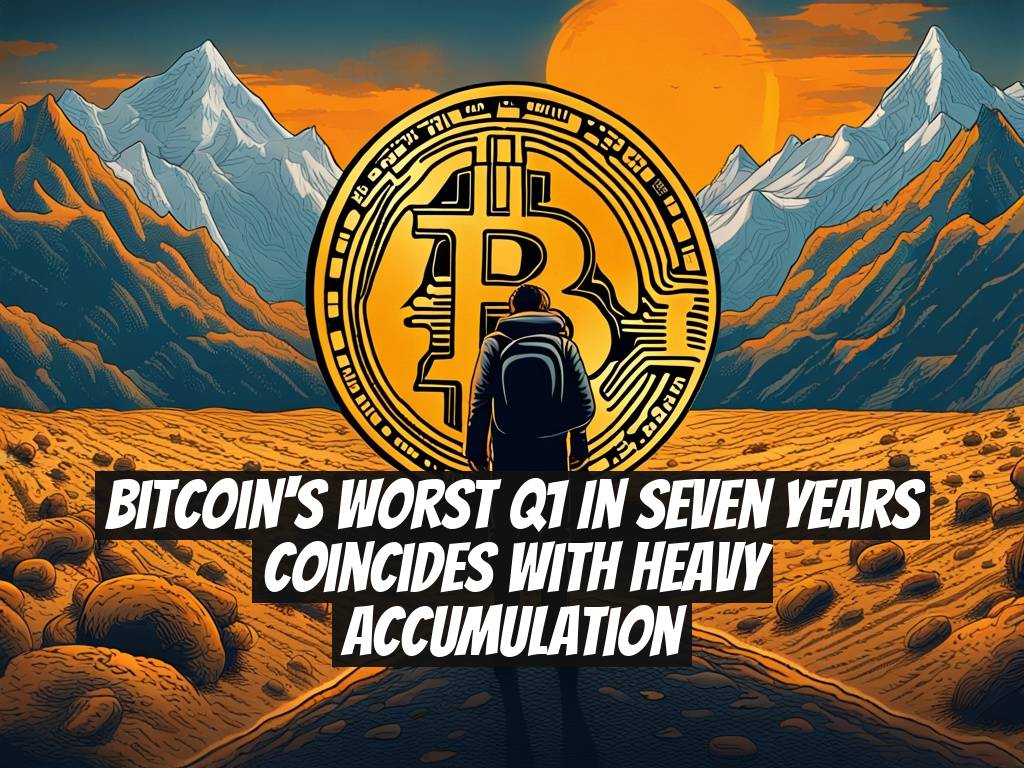 Bitcoin's Worst Q1 in Seven Years Coincides with Heavy Accumulation