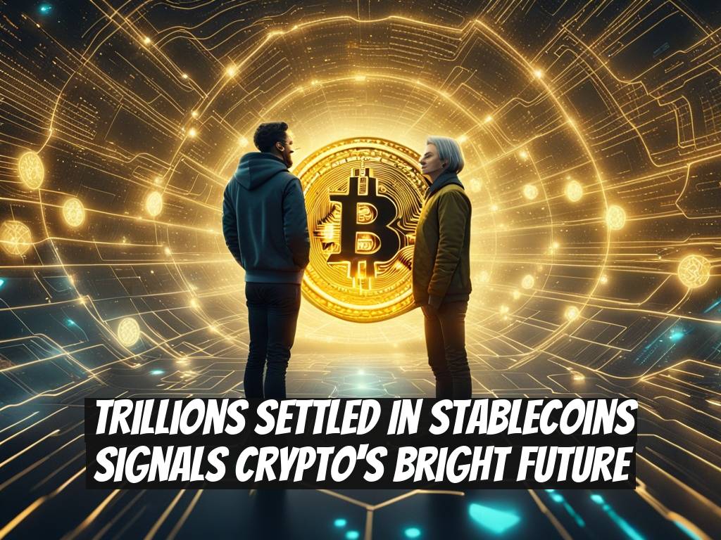 Trillions Settled in Stablecoins Signals Crypto's Bright Future