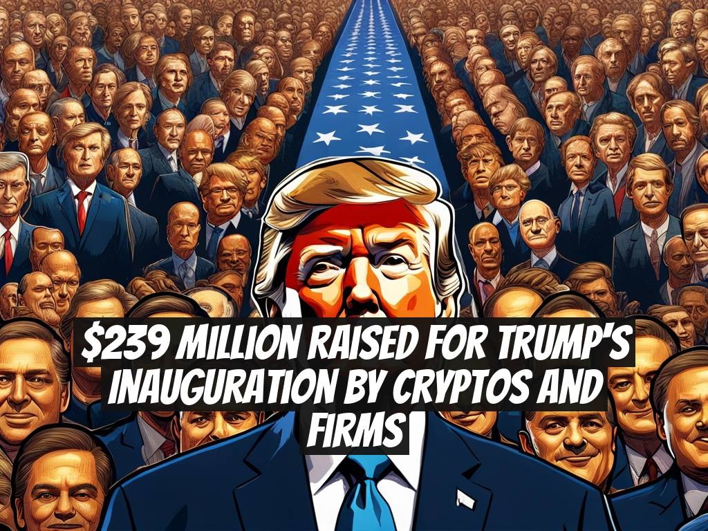 $239 Million Raised for Trump's Inauguration by Cryptos and Firms