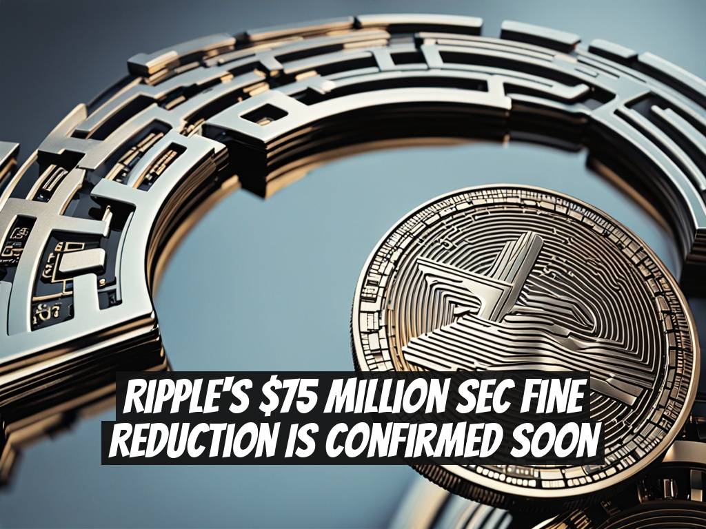 Ripple's $75 Million SEC Fine Reduction is Confirmed Soon