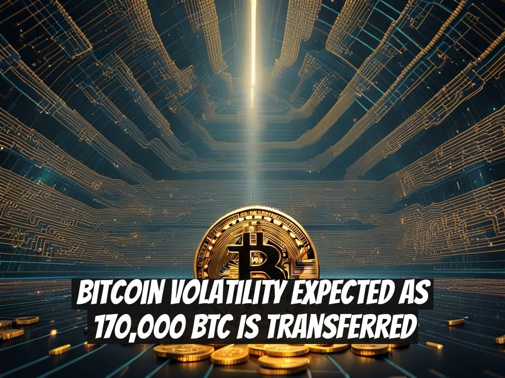 Bitcoin Volatility Expected as 170,000 BTC is Transferred