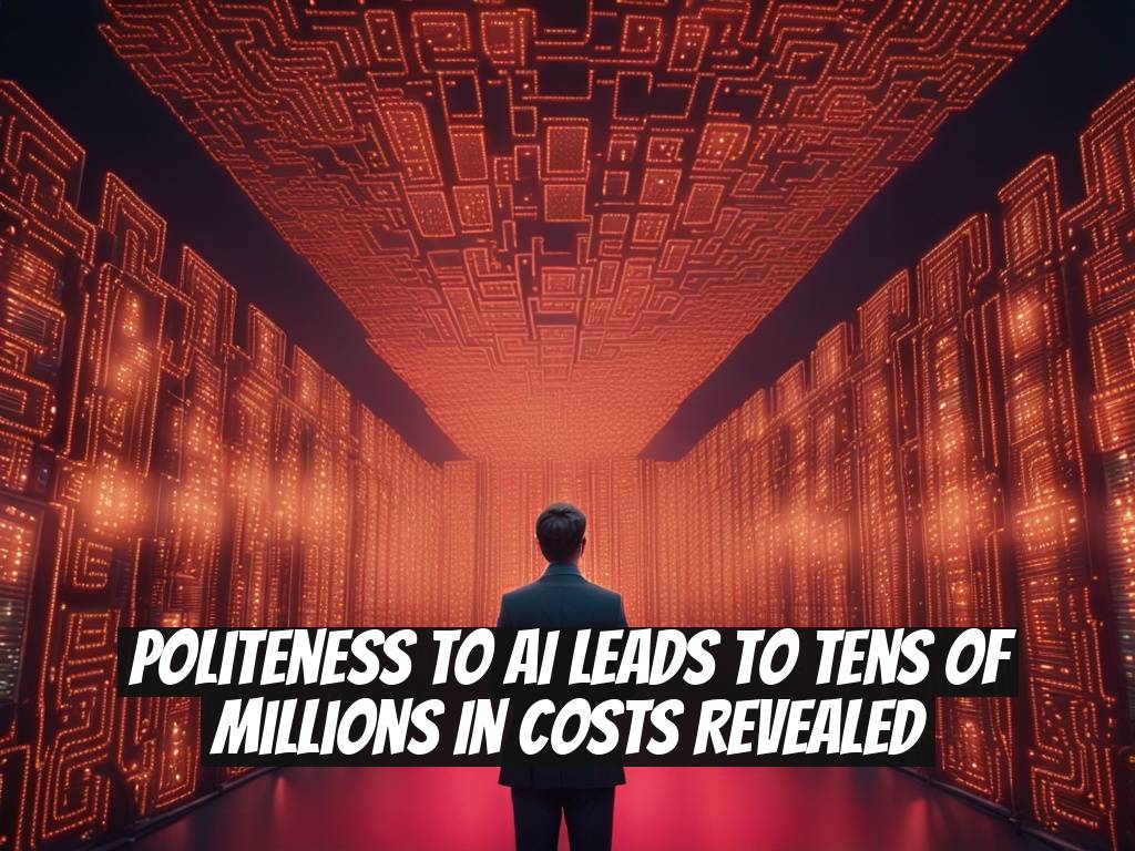 Politeness to AI Leads to Tens of Millions in Costs Revealed