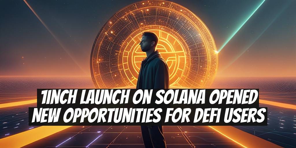1inch Launch on Solana Opened New Opportunities for DeFi Users