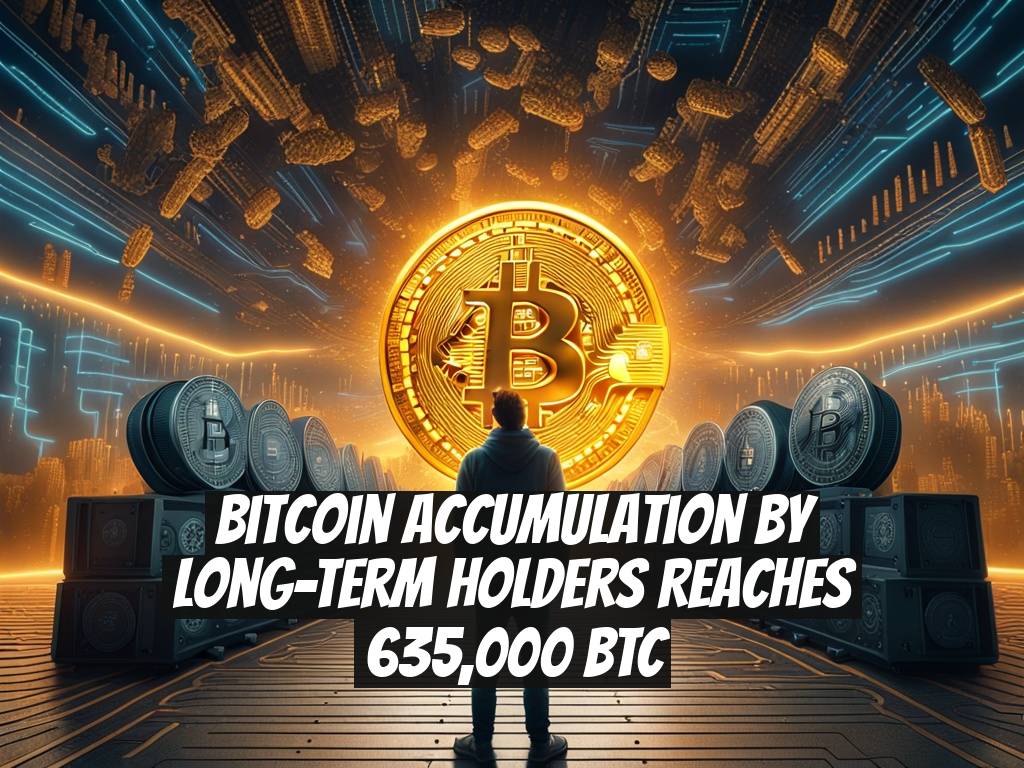 Bitcoin Accumulation by Long-Term Holders Reaches 635,000 BTC