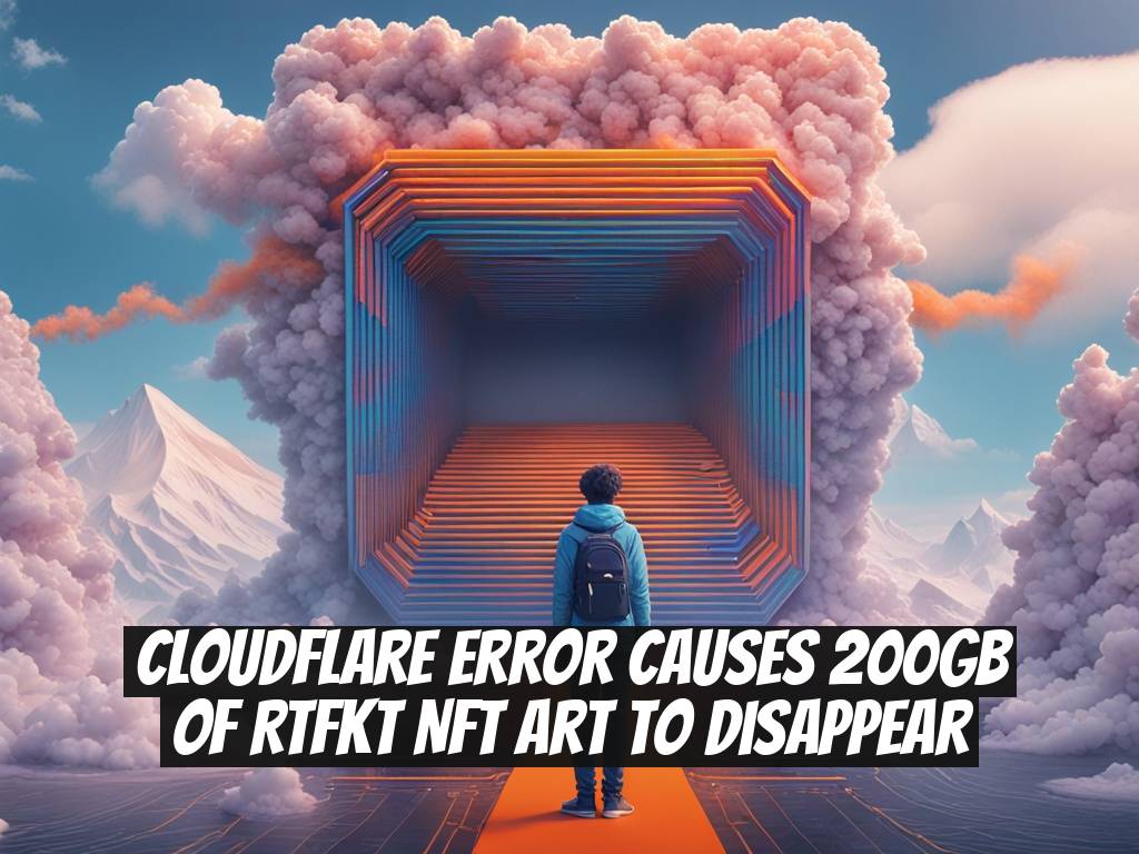 Cloudflare Error Causes 200GB of RTFKT NFT Art to Disappear