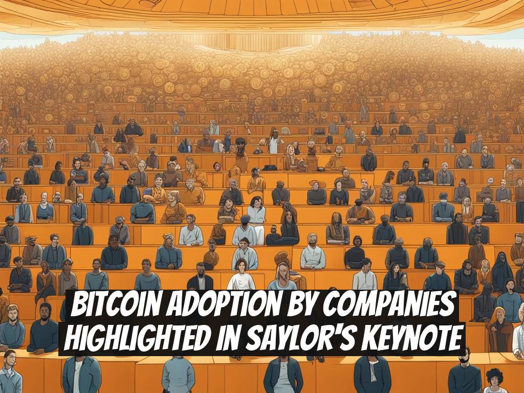 Bitcoin Adoption by Companies Highlighted in Saylor's Keynote