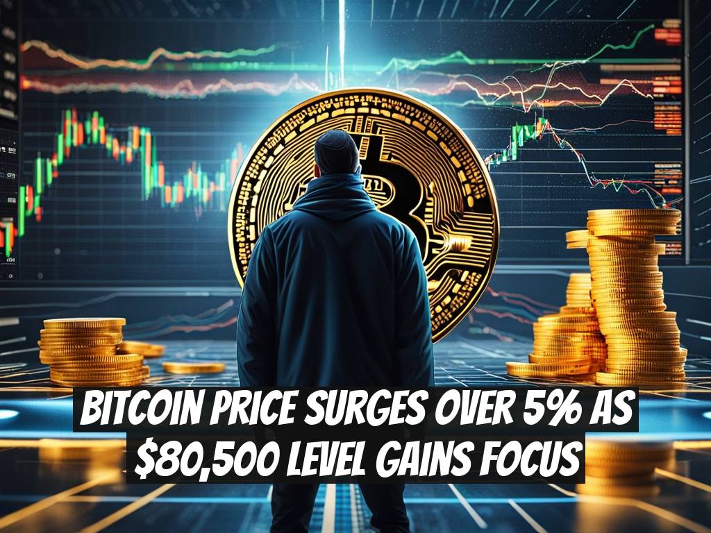 Bitcoin Price Surges Over 5% as $80,500 Level Gains Focus