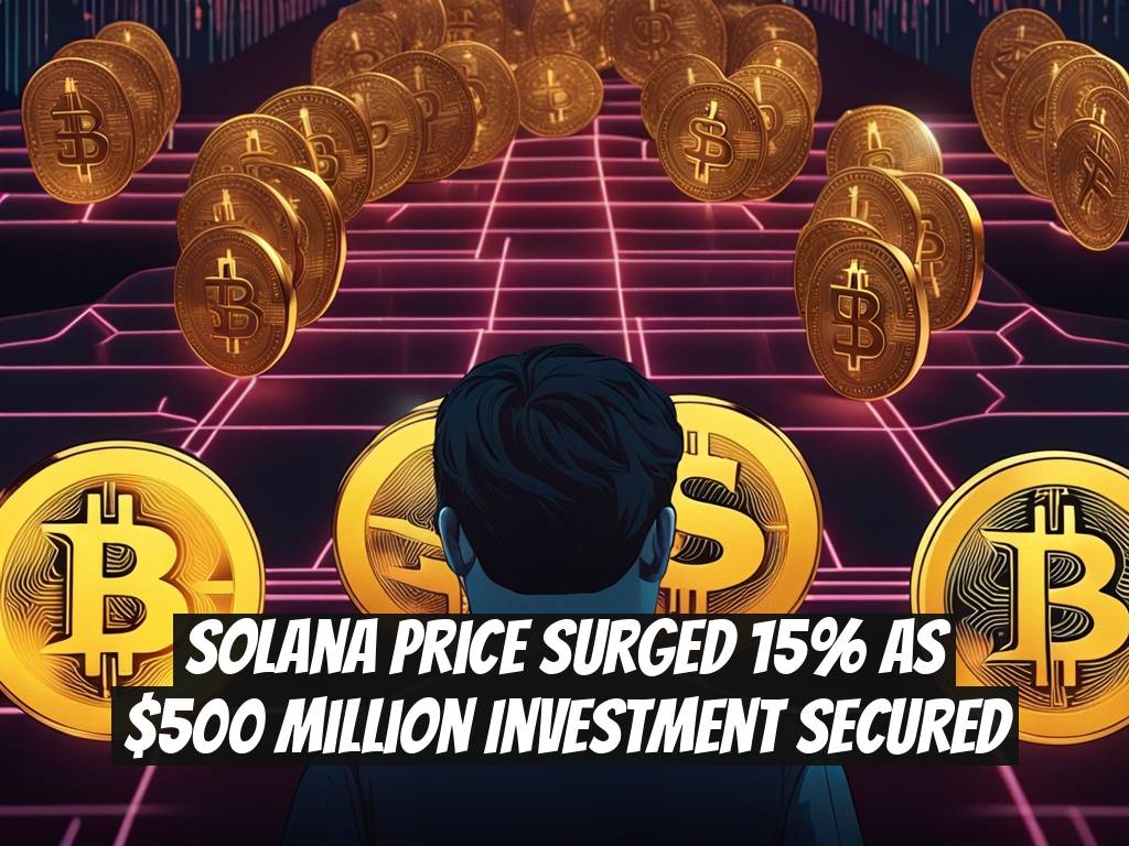 Solana Price Surged 15% as $500 Million Investment Secured