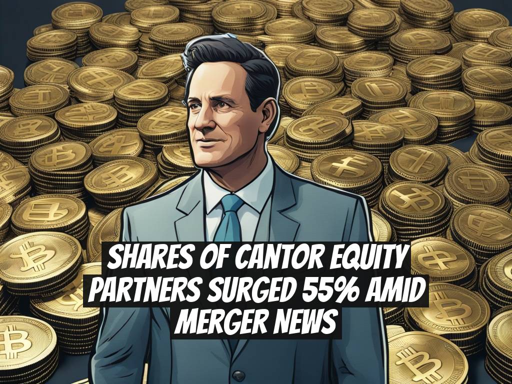 Shares of Cantor Equity Partners Surged 55% Amid Merger News