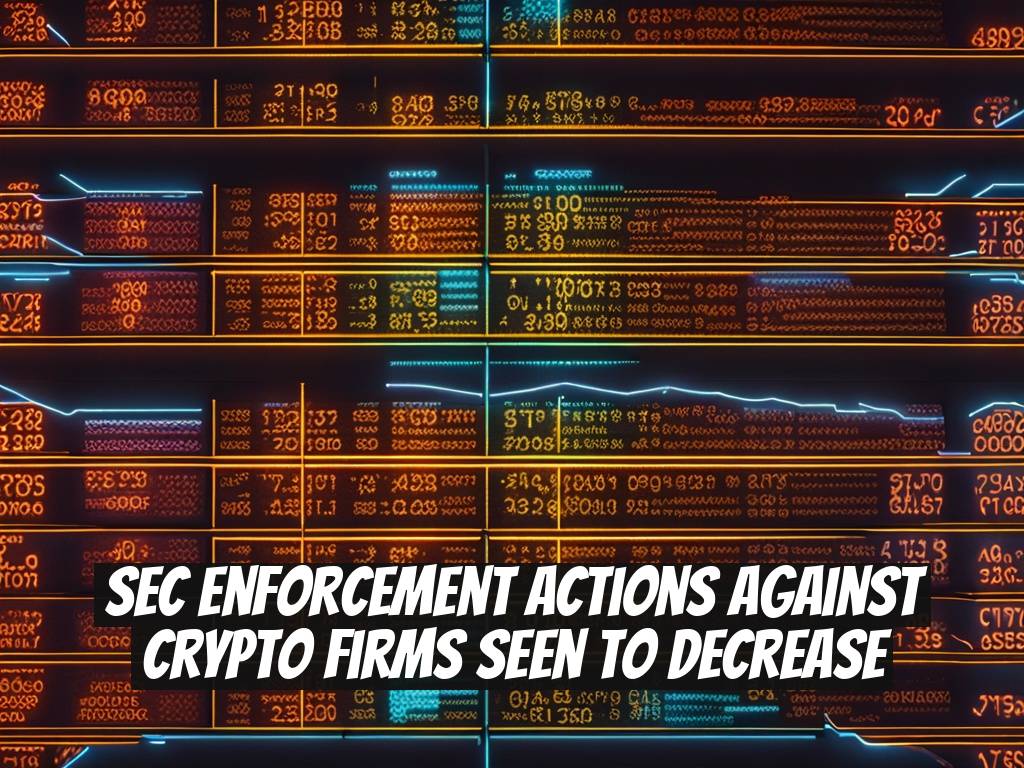 SEC Enforcement Actions Against Crypto Firms Seen to Decrease